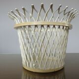 Mathieu Mategot pot cover in expanded metal from the 1950s