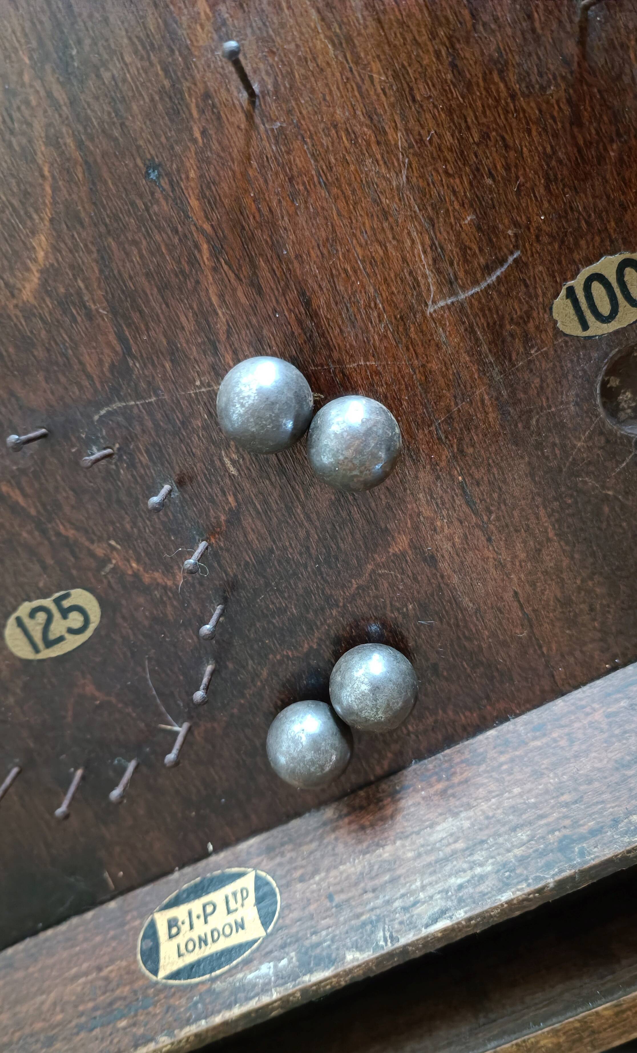 Old marble game Bagatelle