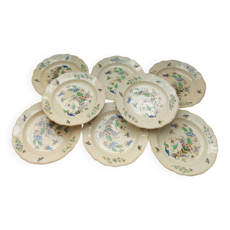 Boch La Louviere D2202 Cornucopia Deep Plates