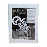 Advertising poster National Radiator Company January 21, 1933