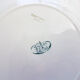 Lot de 6 assiettes plates Terre de Fer "Nénuphar" R&A Salins