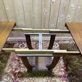 Art Deco dining table in solid oak