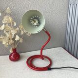 Vintage metal snake lamp