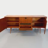 Enfilade vintage style scandinave en teck des années 60