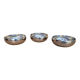 Stainless steel fruit bowls