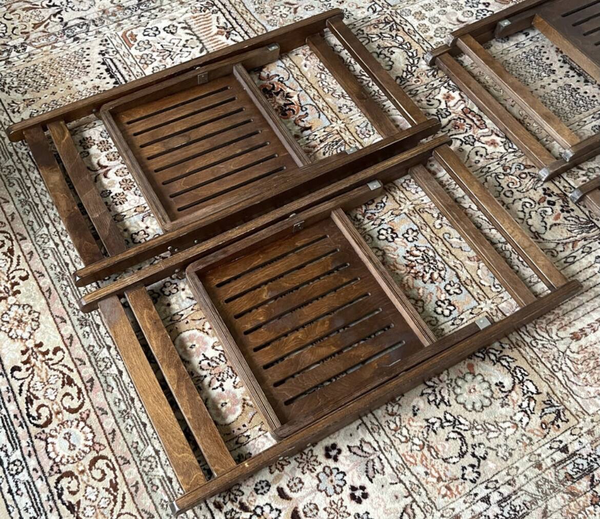 4 folding chairs from the 1960s