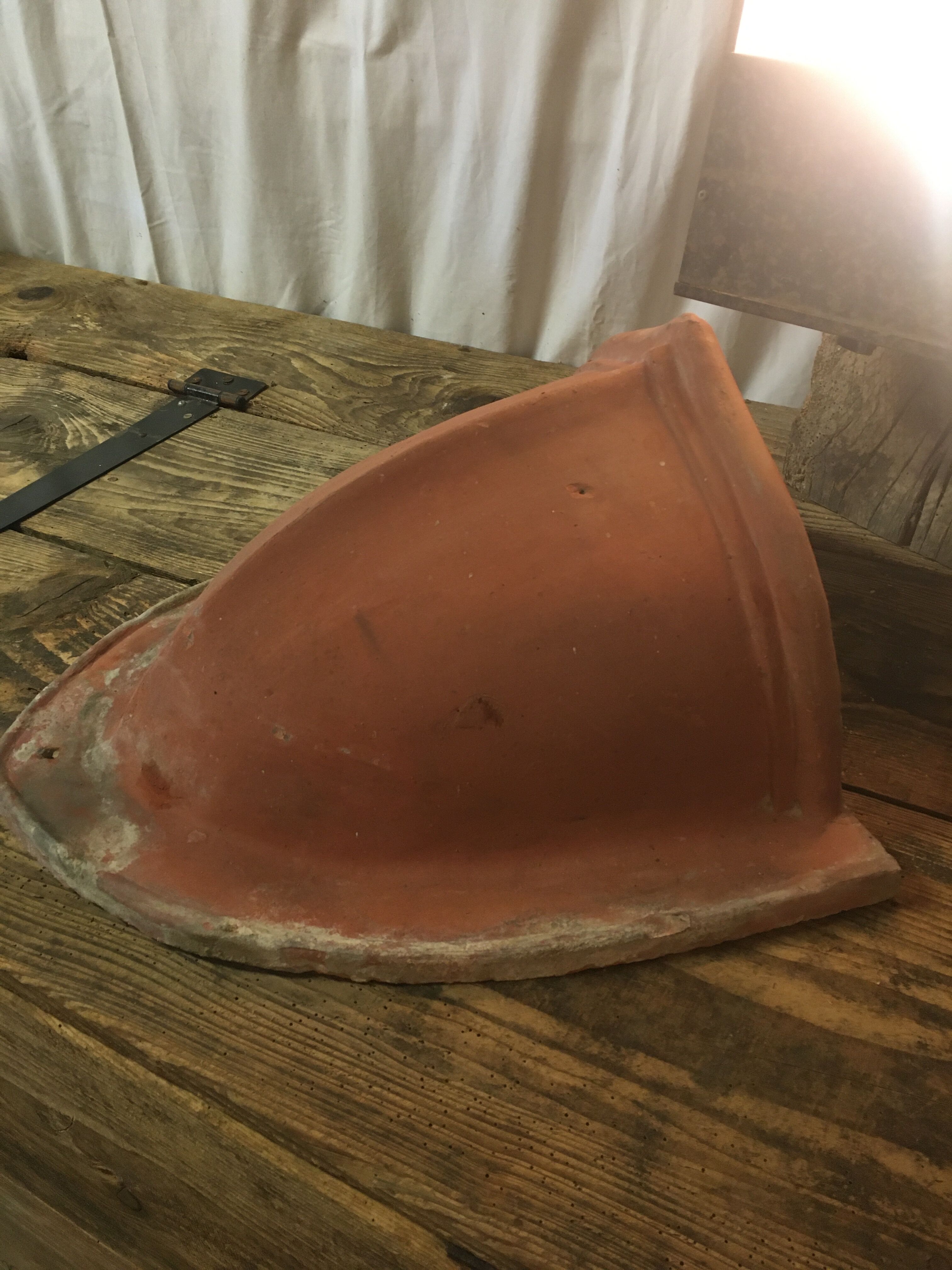 Old ventilation roof cat flap