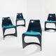 Ensemble de 4 chaises Steen Ostergaard A-Line par CADO