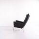 Wingchair – Hans J. Wegner – Model CH445 – Carl Hansen & Søn – Grey Hallingdal – With Footstool