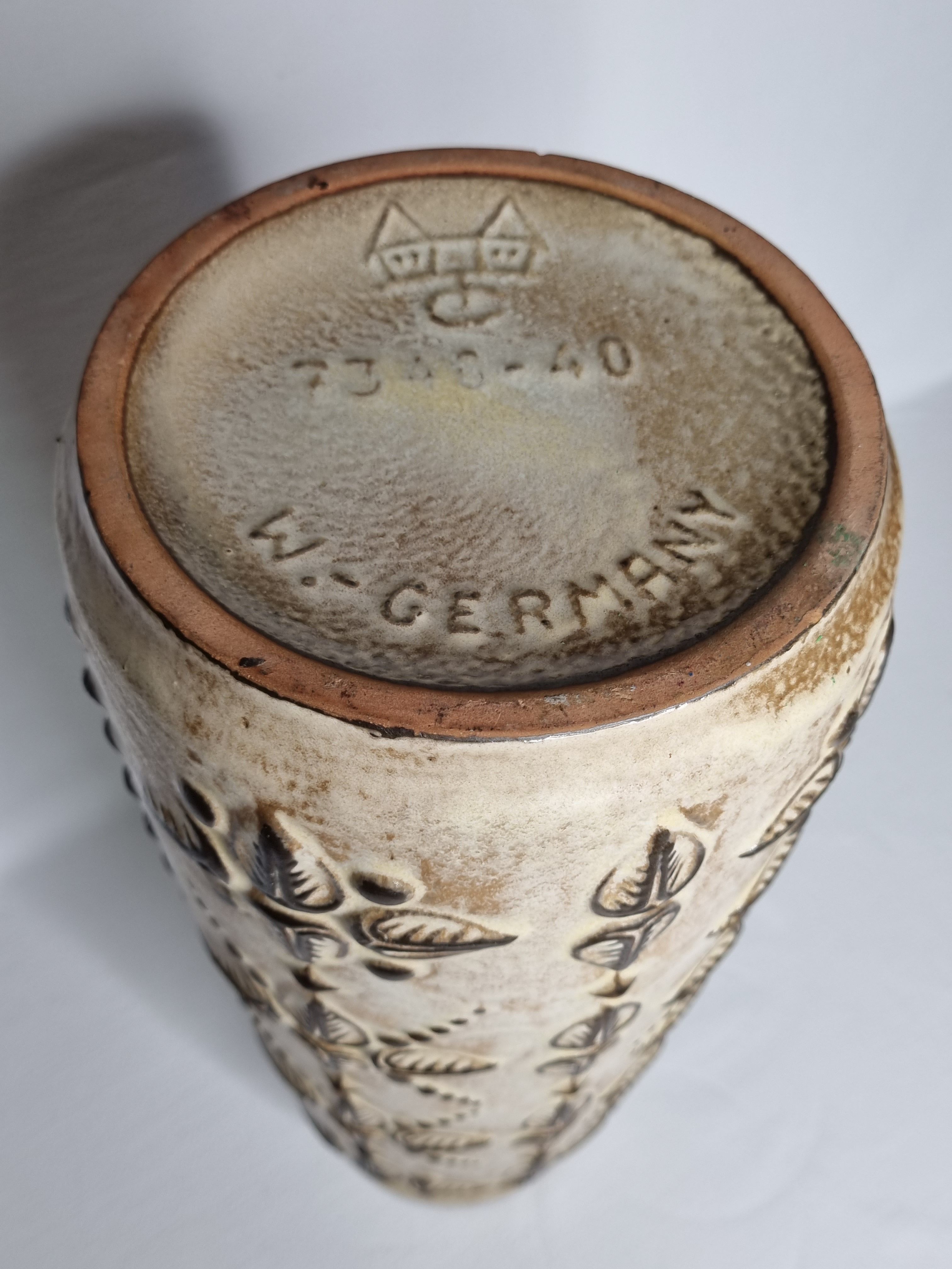 Vase Carstens Tonnieshof, West Germany, 60s, 40 cm