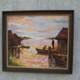 Tableau ancien, Suède, années 1970