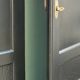 Renovated black Art Deco Parisian wardrobe