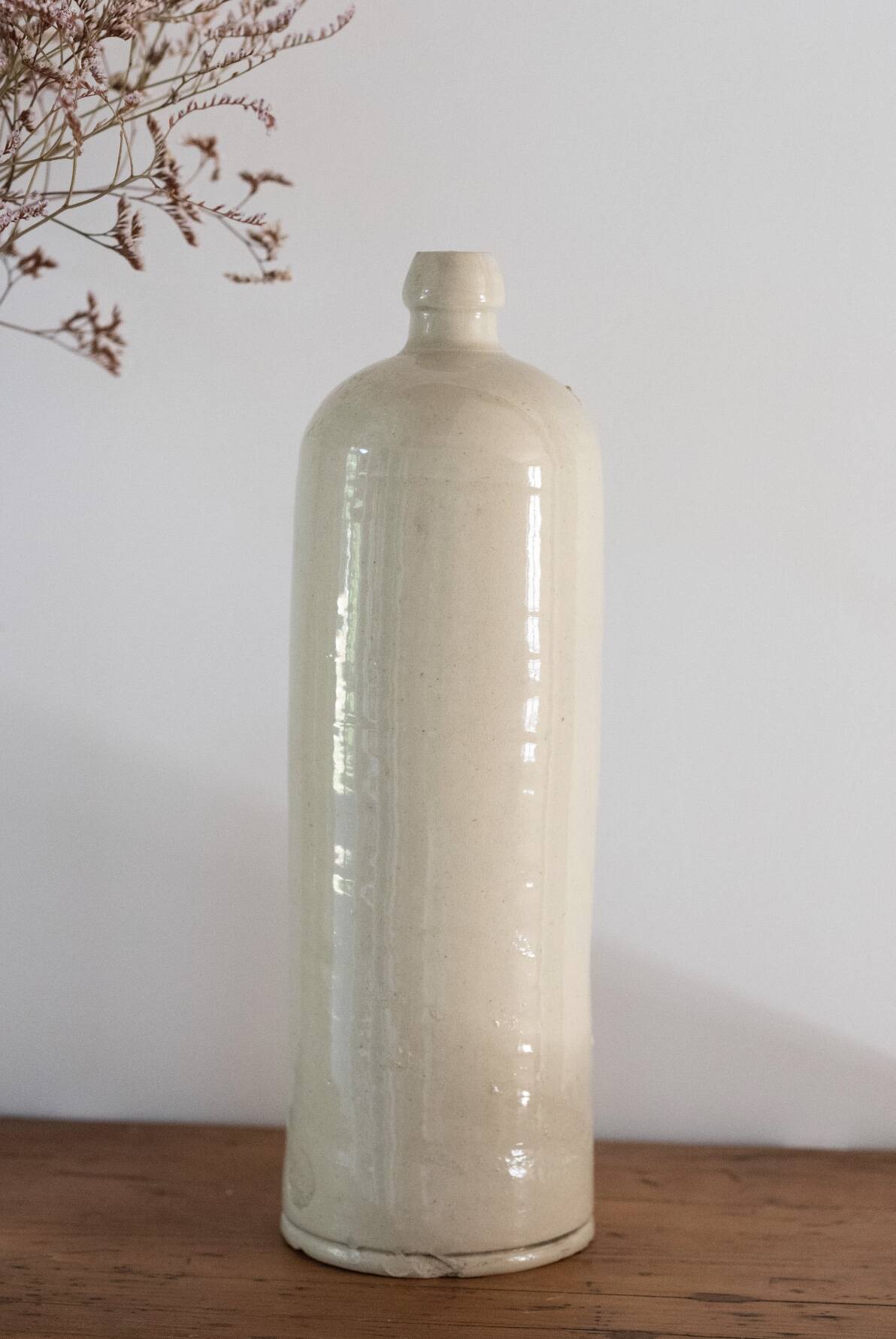 Vintage stoneware bottle Pont des Vernes