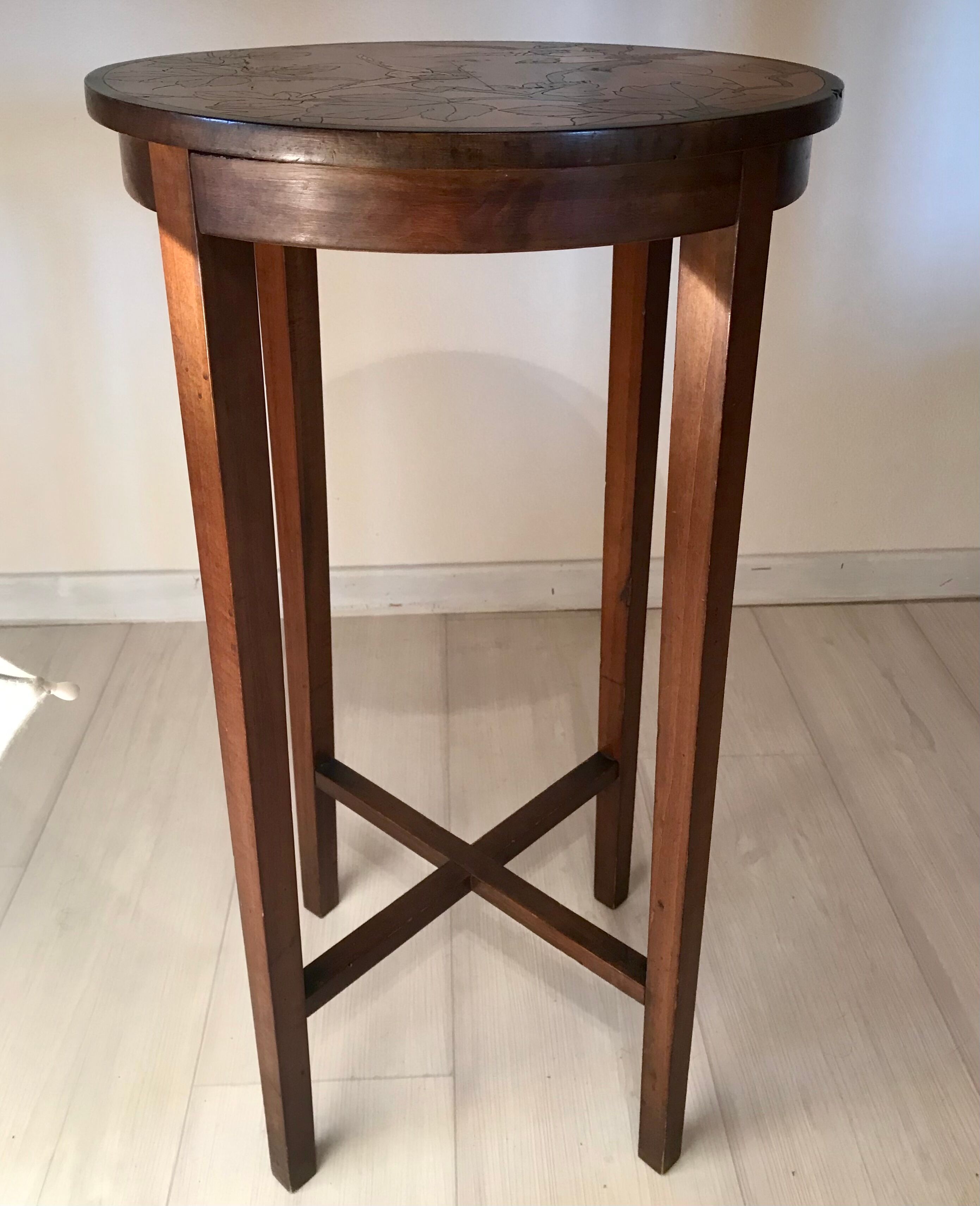 Healing Art Deco walnut