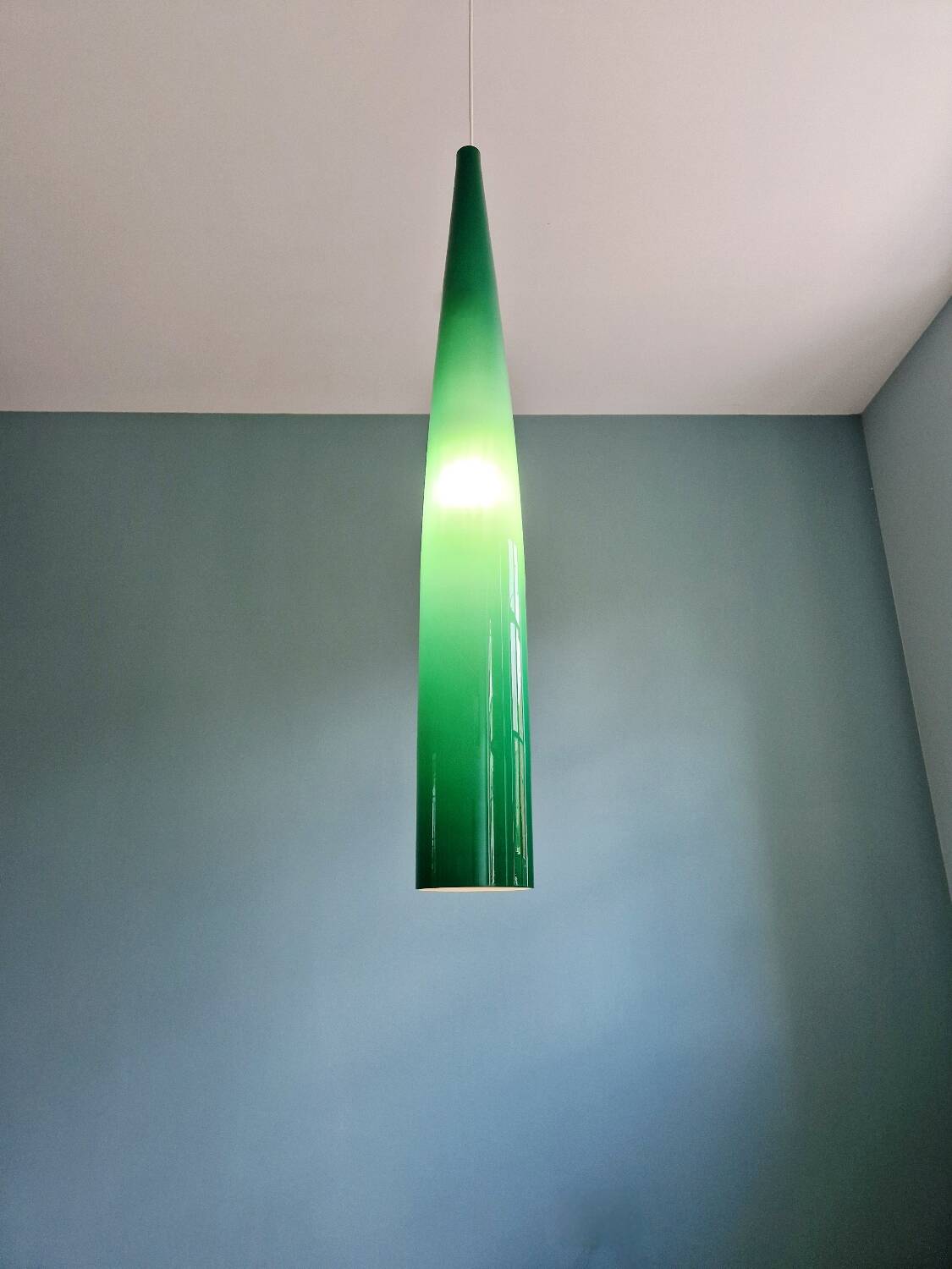 XXL Murano glass suspension, Alessandro Pianon, Vistosi, 1960