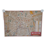 Map Map of the city of Moscow