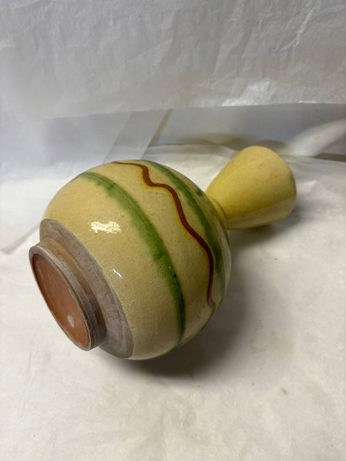 Brissard pottery vase