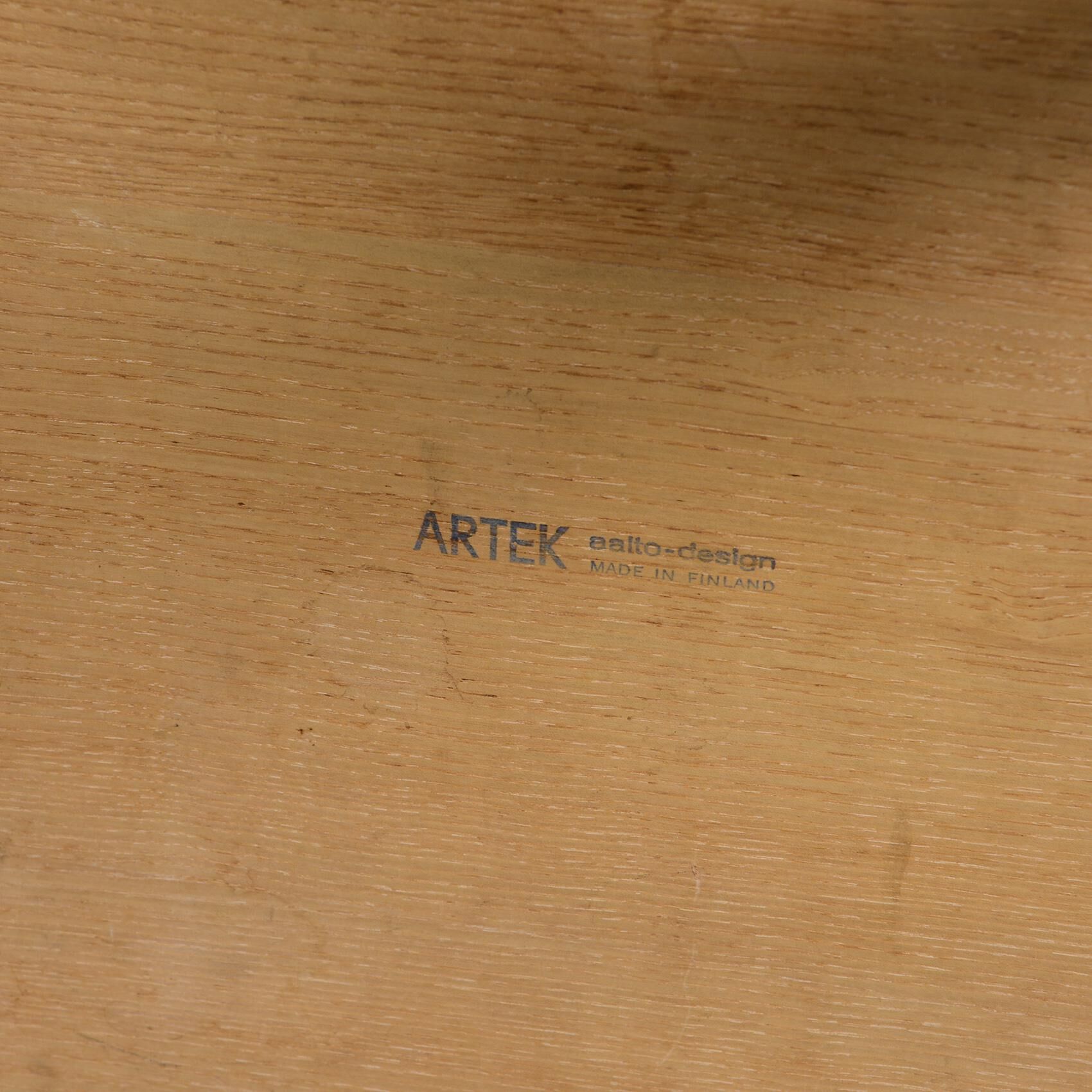 Fan leg coffee table by Alvar Aalto, circa 1970