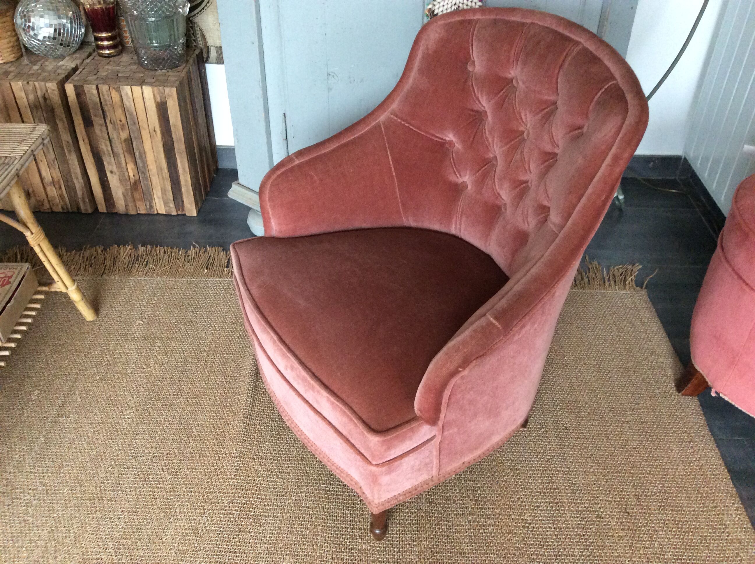 Fauteuil crapaud