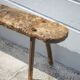 Old farm bench, vintage wooden bench, vintage bench