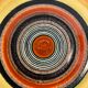 Polychrome circular dish MGA Tullio d'Albisola (Tullio Mazzotti)