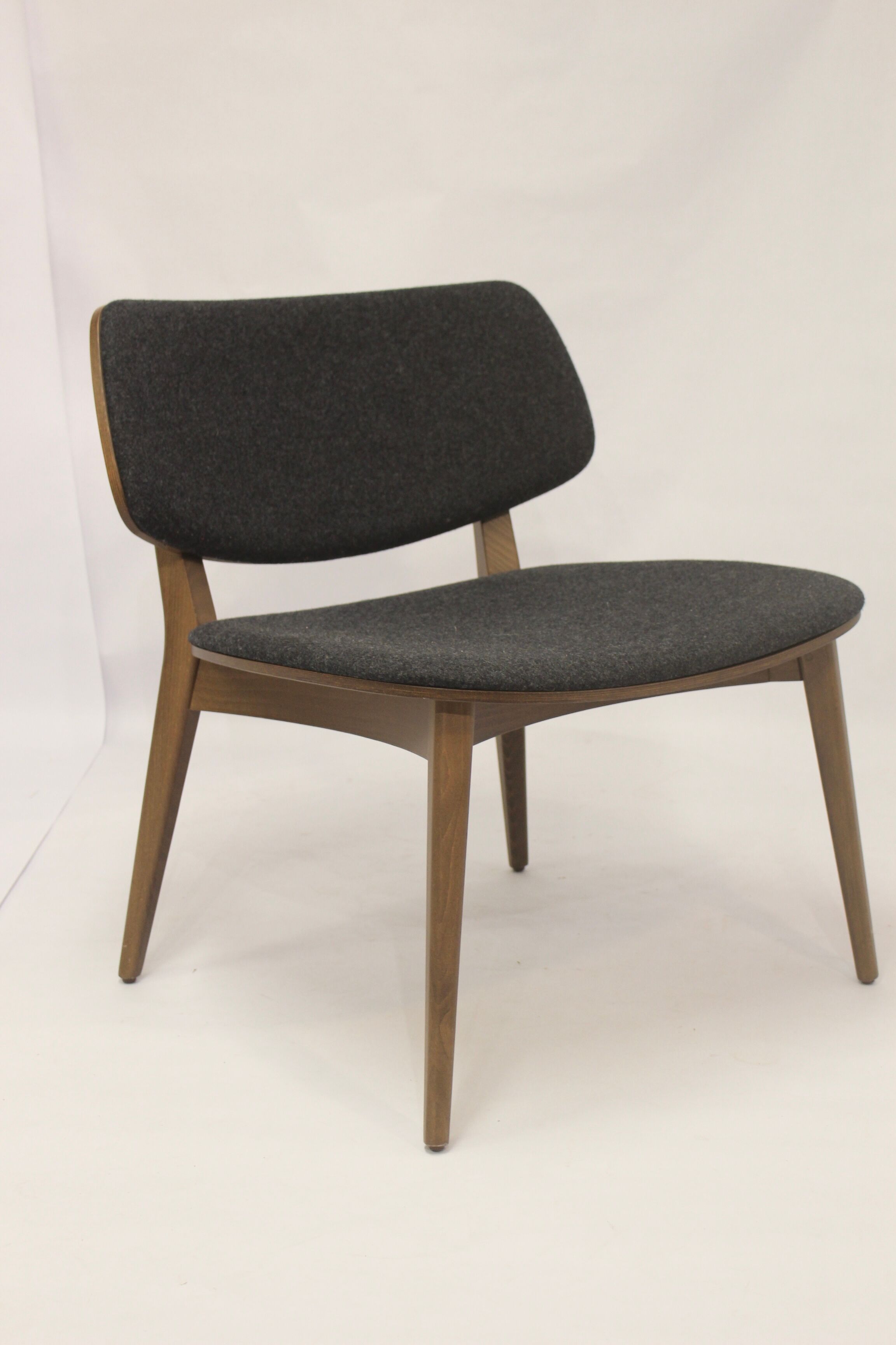 Beech wood armchair in perfect condition creation Emilio Nanni.