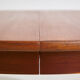 Restored teak dining table