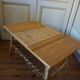 Rattan coffee table, 1960s-70s