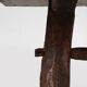 Rustic Spanish dining table, handmade in oak, 16th century