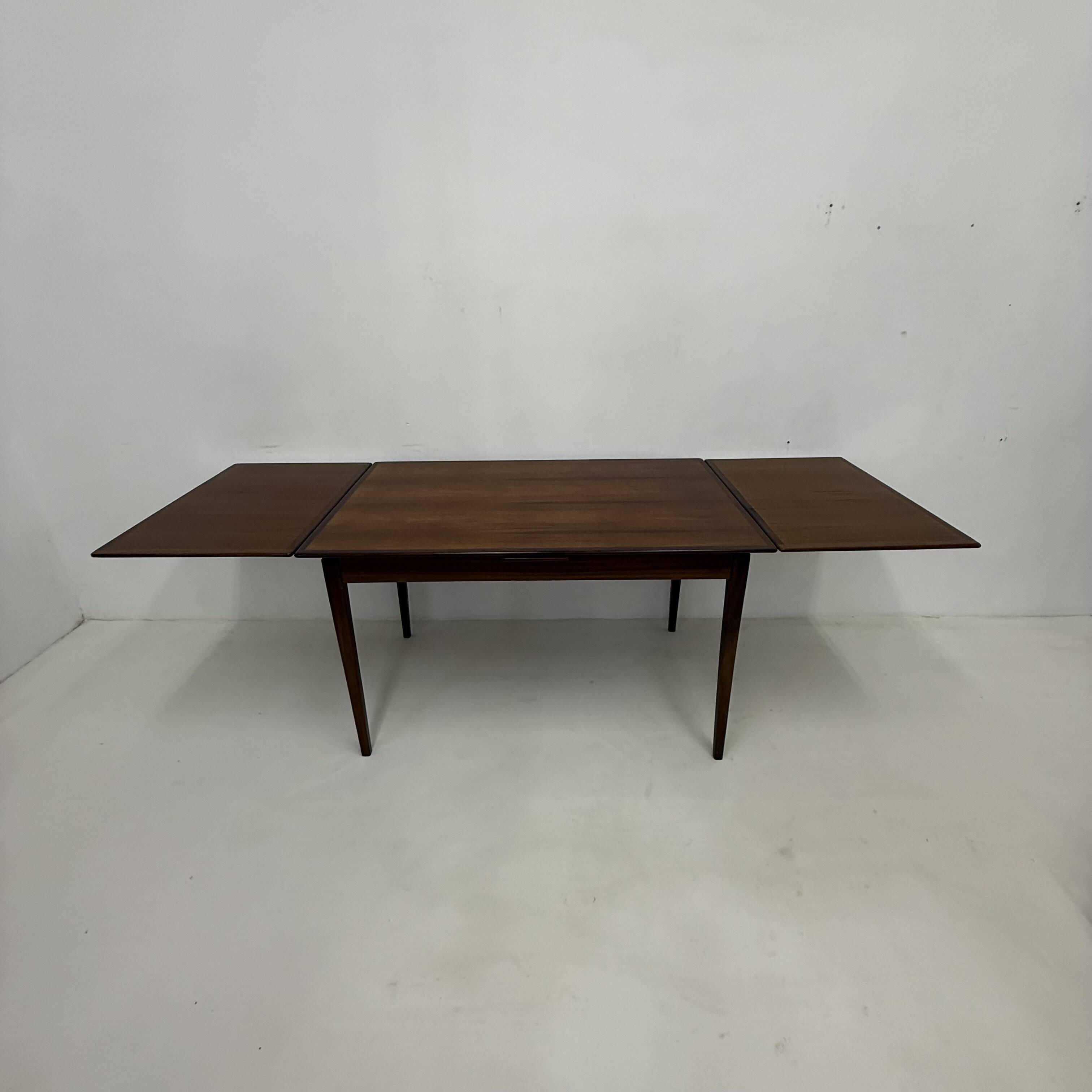 Vintage extendable wooden dining table , 1960's