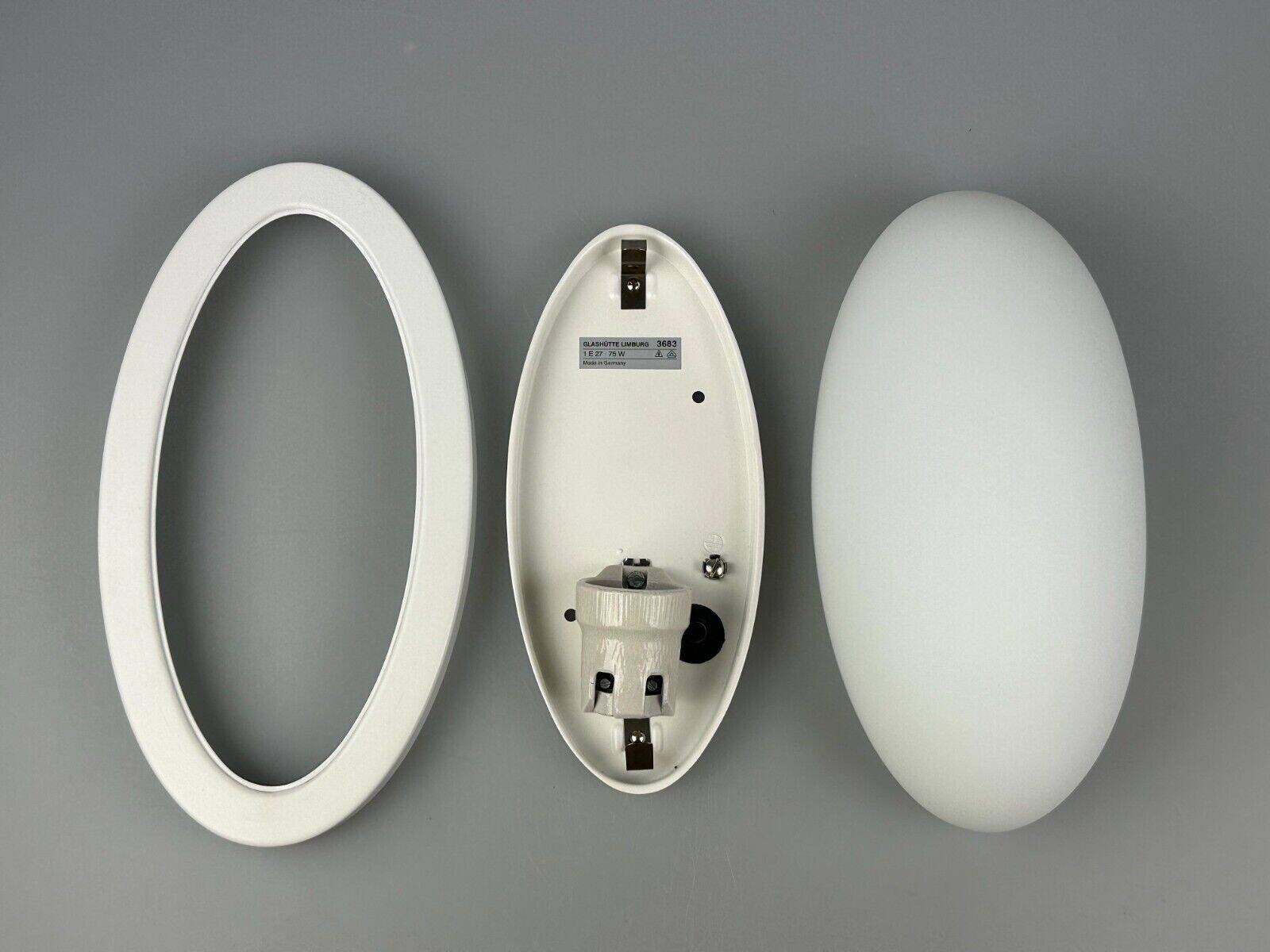 60s 70s wall lamp lamp Glashütte Limburg number 3683 Space Age design