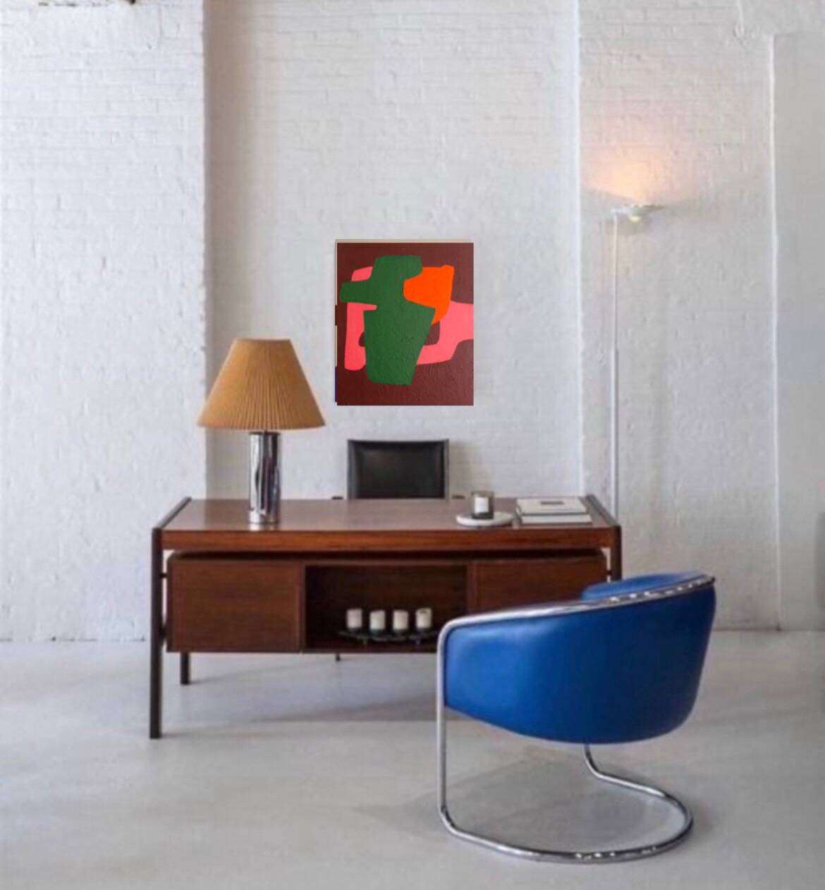Abstrait contemporain "brick"