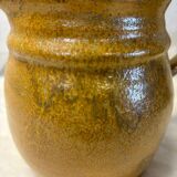 Old stoneware pitcher