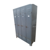 4-door metal wardrobe