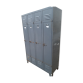 4-door metal wardrobe