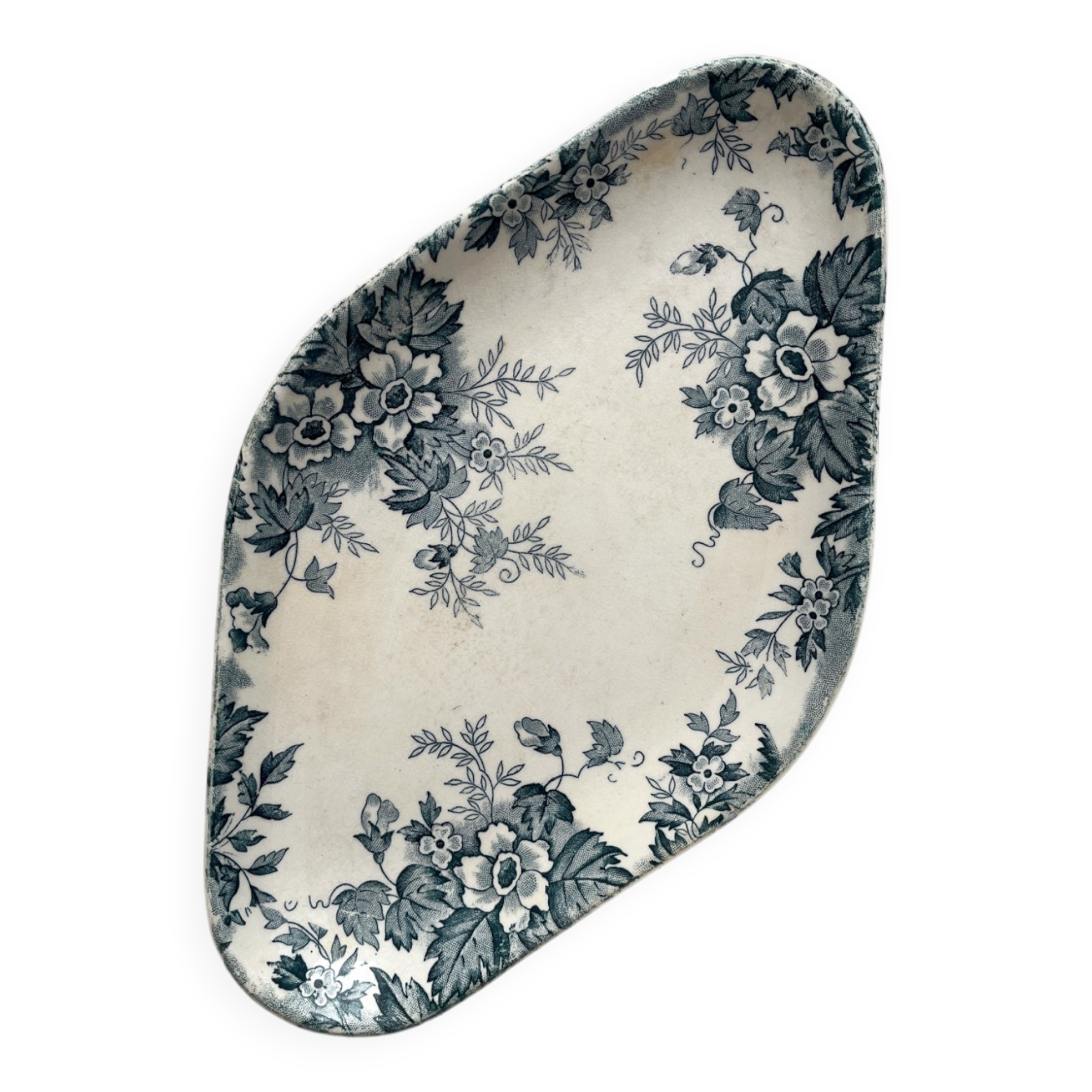 Ironware ramekin dish “Marie Louise” Saint Amand and Hamage