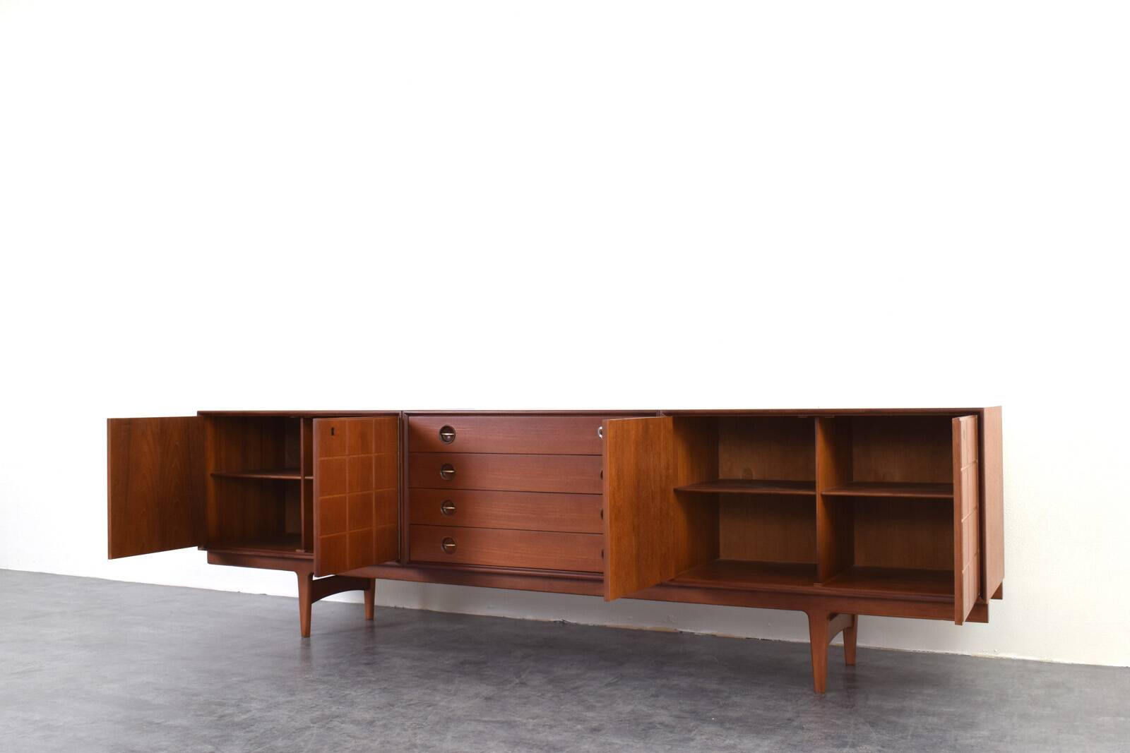 Mid-Century Teak Sideboard by Rolf Rastad & Adolf Relling for Gustav Bahus