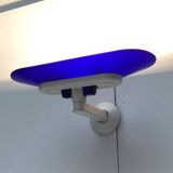 White vintage wall sconces Jill by Perry King, S. Miranda, G. Arnaldi for Arteluce, set of 2.