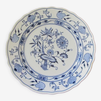 Assiette creuse meissen porcelaine oignon bleu