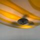 Mid-century design glass pendant by Napako, Czechoslovakia, 1970s.