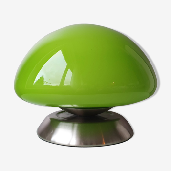 Lampe de chevet champignon verte avec le contrôle de contact