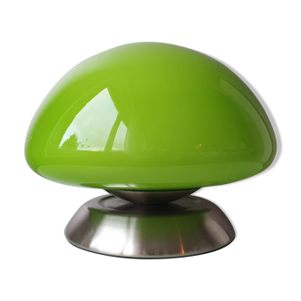 Lampe de chevet champignon verte avec le contrôle de contact