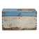 Small antique painted pine chest – Poland, around 1930