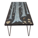 Tiled coffee table from the 60s/70s