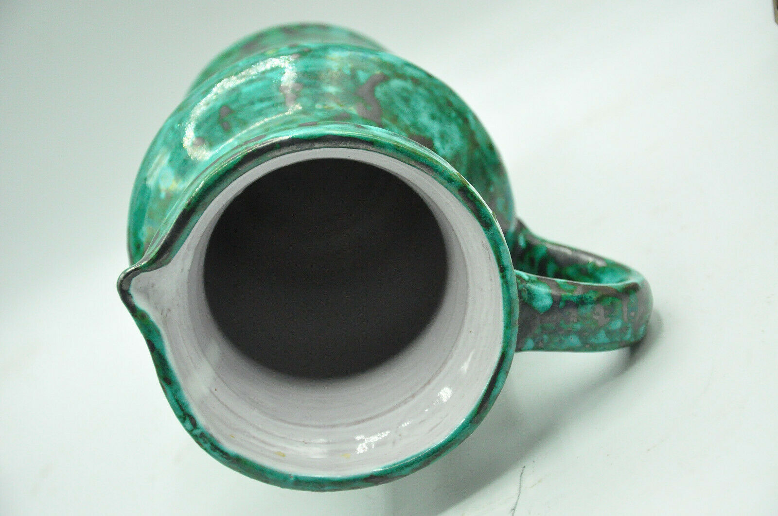 Thomas Bavent's speckled enamelled sandstone pitcher