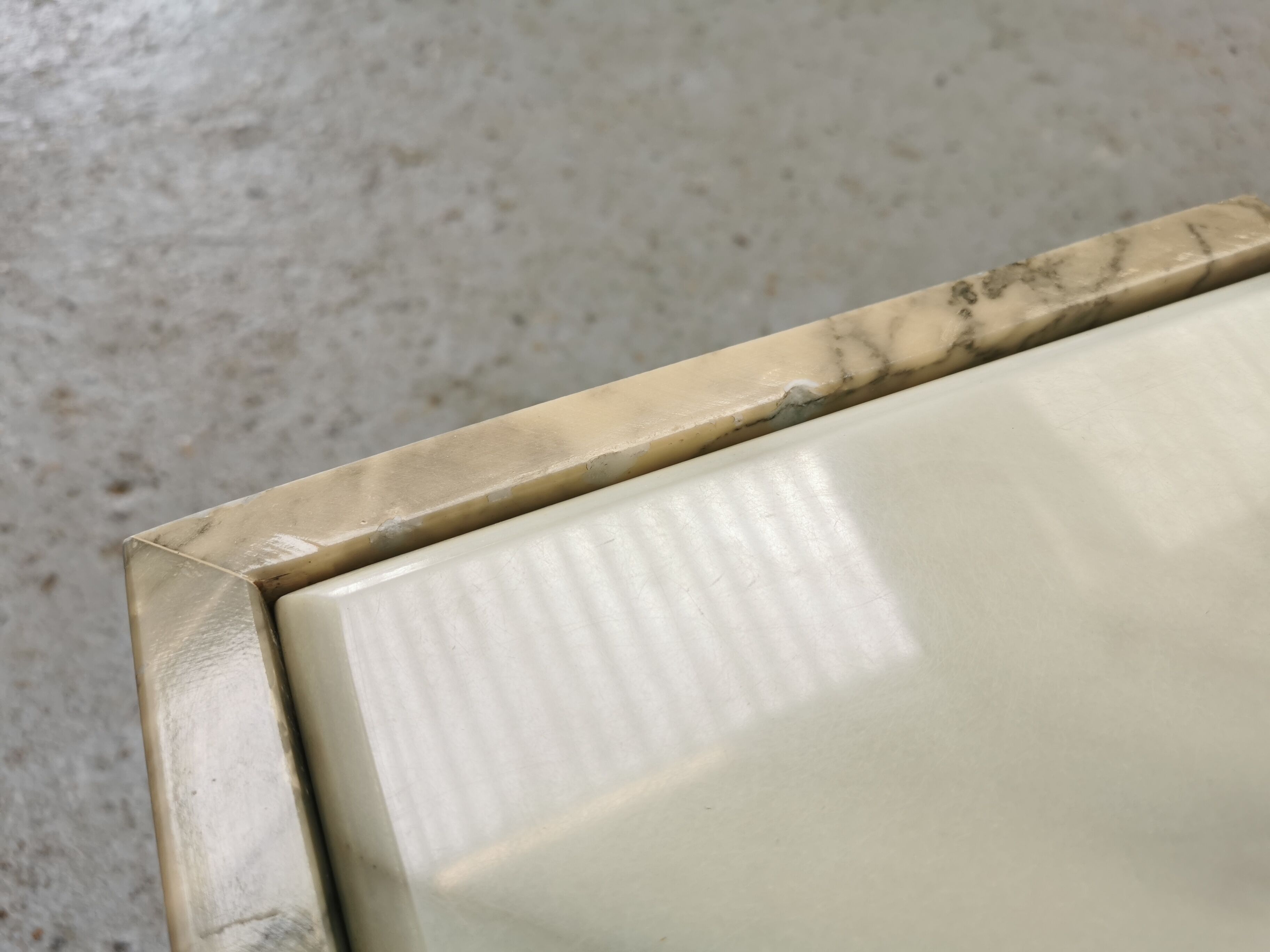 Table basse en marbre Roche Bobois