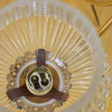 Vintage wall lamp 2 glass lamps.