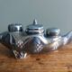 Zoomorphic salt and pepper shaker, porcelain fish