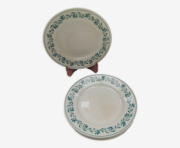 4 assiettes à dessert KG Lunéville