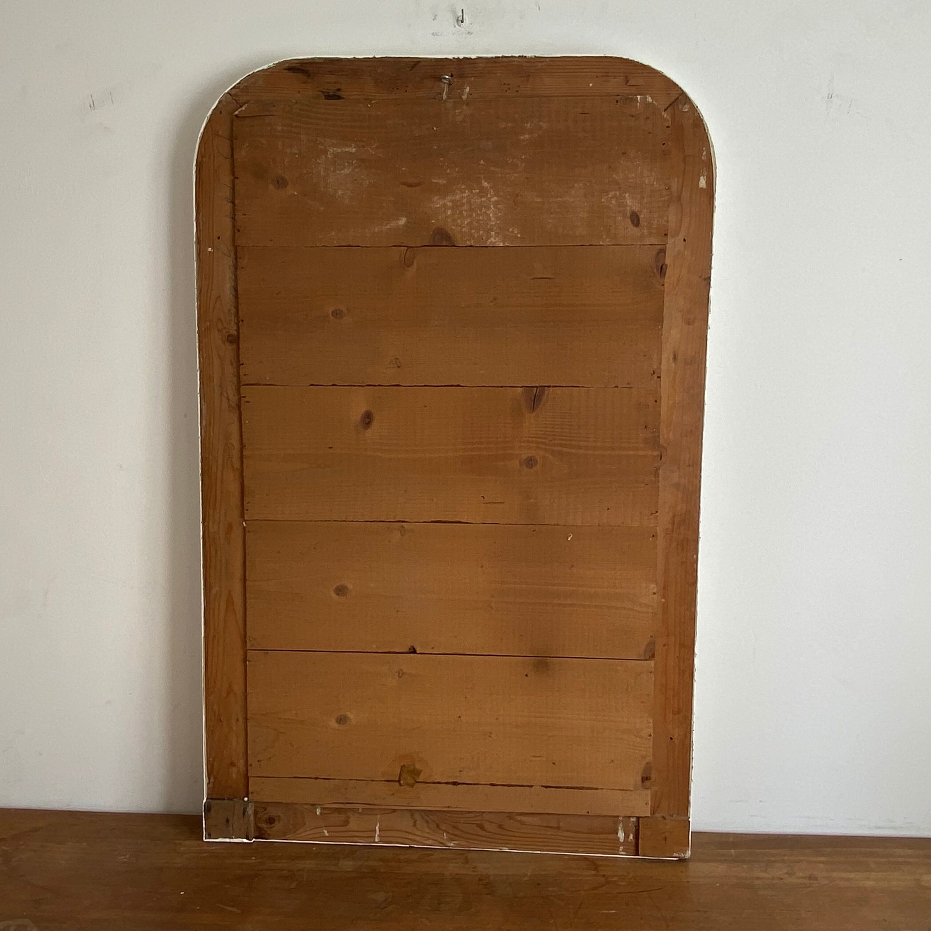 Miroir Louis Philippe at the end of the 19th century. 110x75. White.